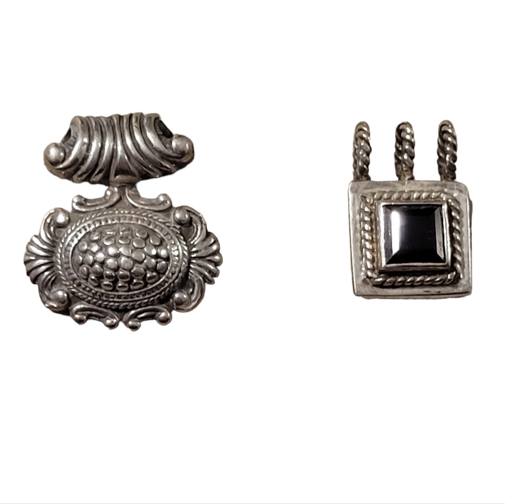 Sterling silver pendants
